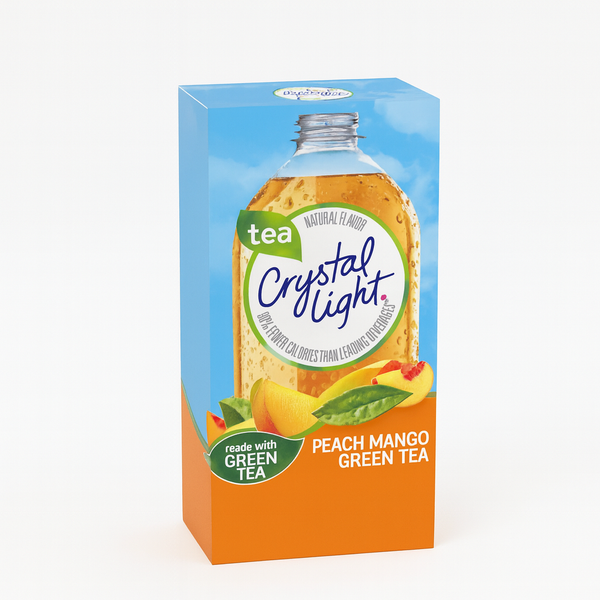Crystal Light Peach Mango Green Tea 23.2 G