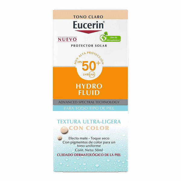 Eucerin Protector Solar FPS 50+ Hydro Fluid Tono Claro 50 ml