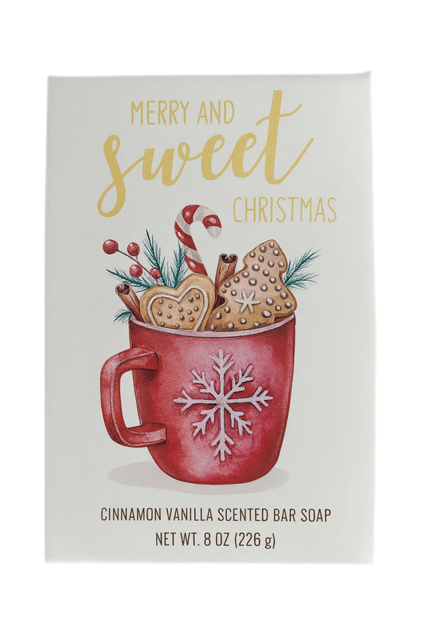 Cinnamon vainilla scented bar soap 226 g