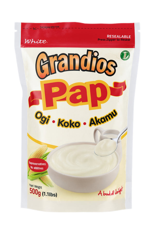 Grandios Pap Ogi Koko Akamu Net Wt 500g 1.1lbs