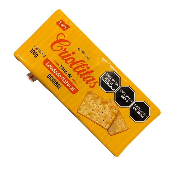 Pack 4 Galletas Criollitas Bagley Original 100 G