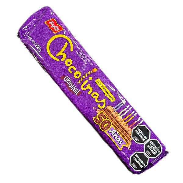 Pack 5 Galletas Chocolinas Bagley Original 250 G