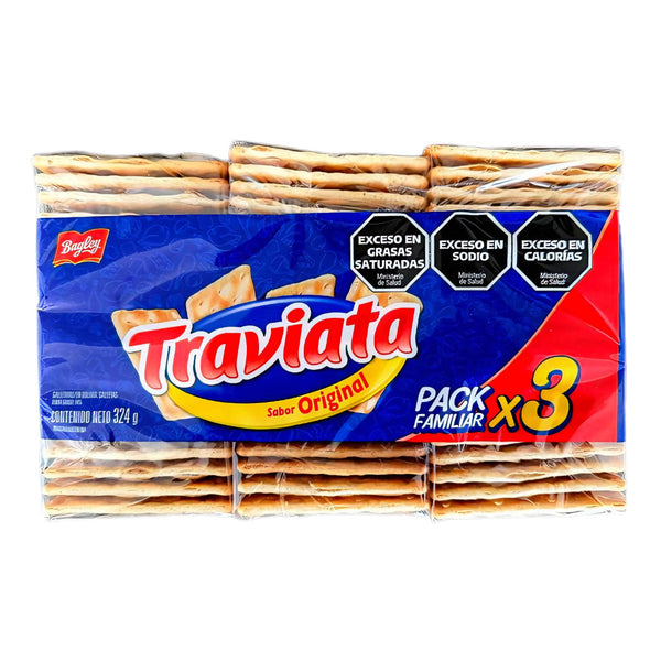 Galletas Traviata Pack X3 324 G