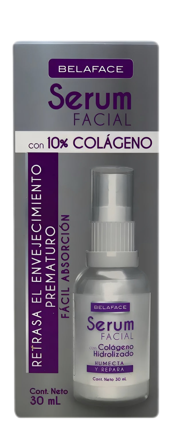 Belaface Serum Facial con 10% Colágeno Hidrolizado 30 ml