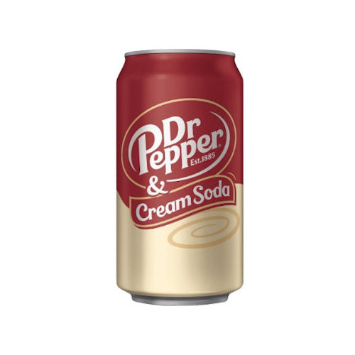 Dr Pepper & Cream Soda 355ml