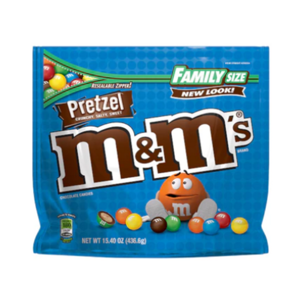 M&m's Pretzel Family Size  436.6g