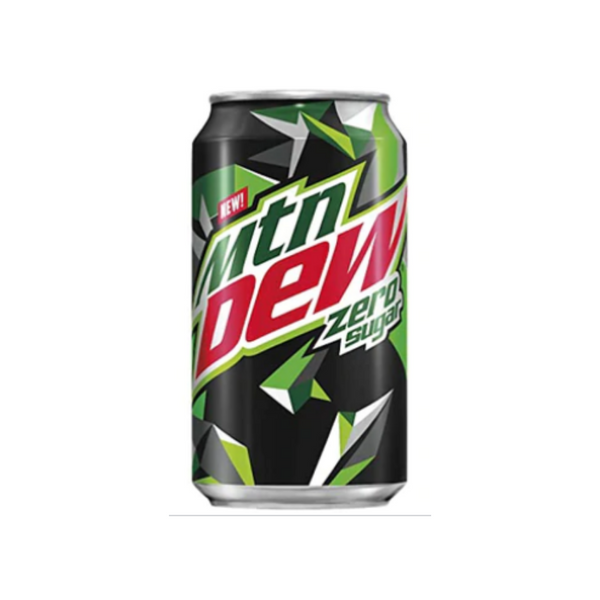 Mtn Dew Zero Sugar 355ml