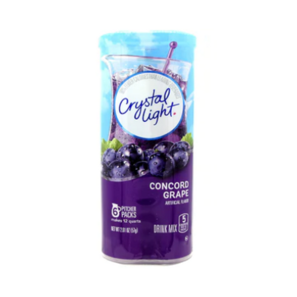 Crystal Ligth Concord Grape 57g