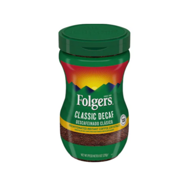 Folgers Descafeinado Clásico 226g