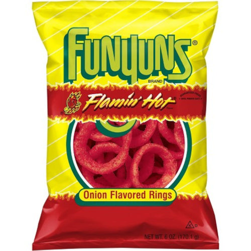 Funyuns Flamin' Hot  Onion Flavored Rings  170.1g