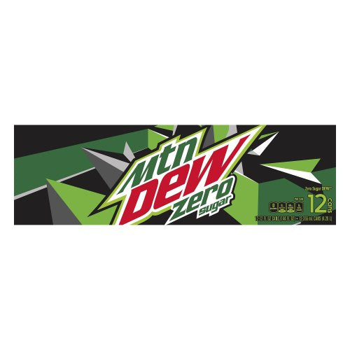 Mtn Dew Zero Sugar 12 Pack