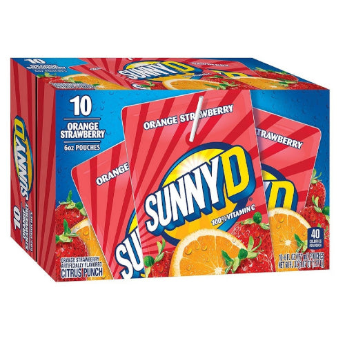 Sunny D Orange Strawberry 1.77L