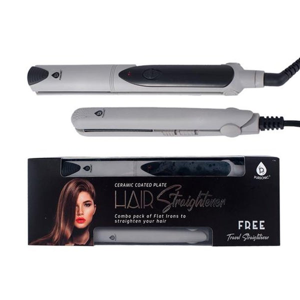 Pursonic Ceramic Coated Plate Hair Straightener Texas