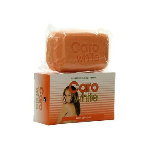 Caro white soap with Carrot Oil Net. Wt.  180g