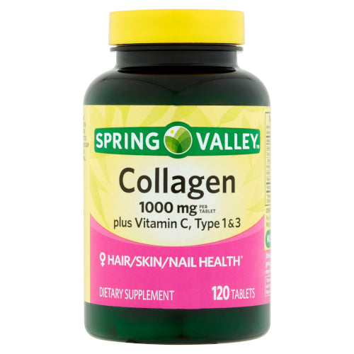 Spring Valley Dietary Supplement Collagen 120 Tablets