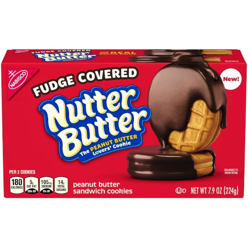 Nutter Butter Fudge Covered 224g