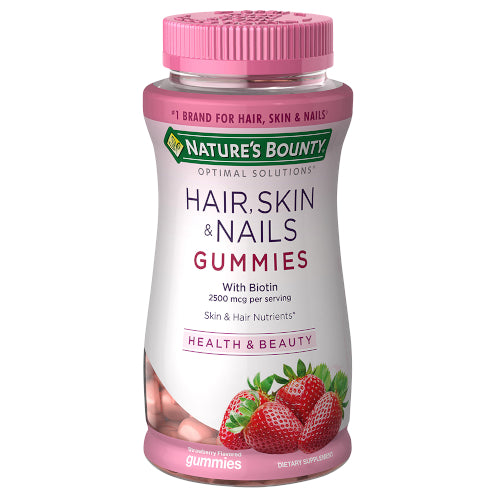 Nature's Bounty Dietary Supplement Hair, Skin & amp; Nails 80 Gummies