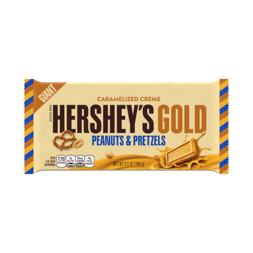 Hershey's Gold Peanut & Pretzels Giant 184g