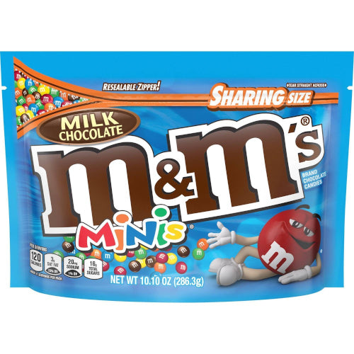 M&m's Minis Milk Chocolate Sharing Size 286.3g