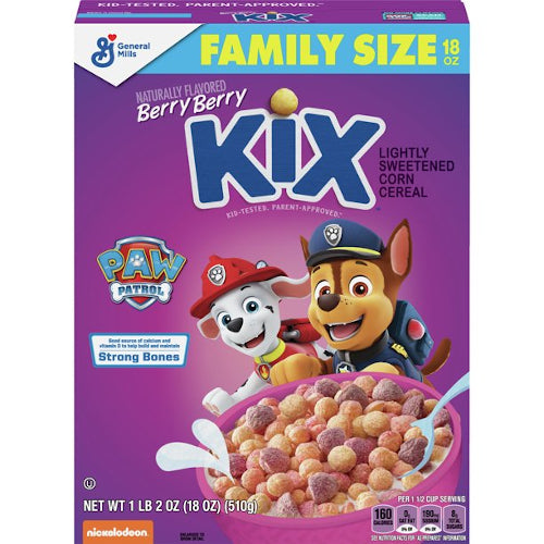 Kix Berry Berry Family Size 510g