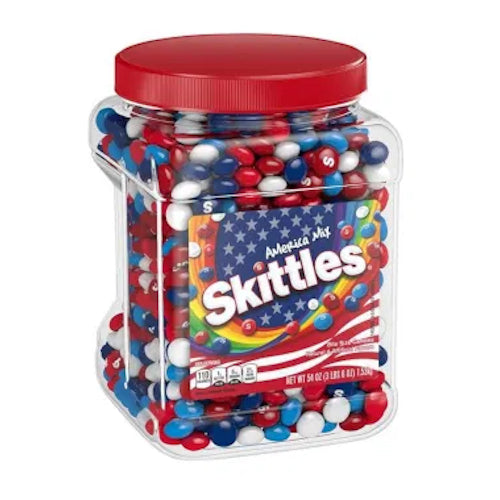 Skittles America Mix Chocolate Candy 1.53kg