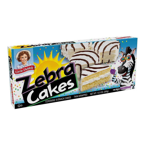 Zebra Cakes 10 Snack Cakes 369g